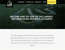 Tablet Screenshot of black-jaguar.org